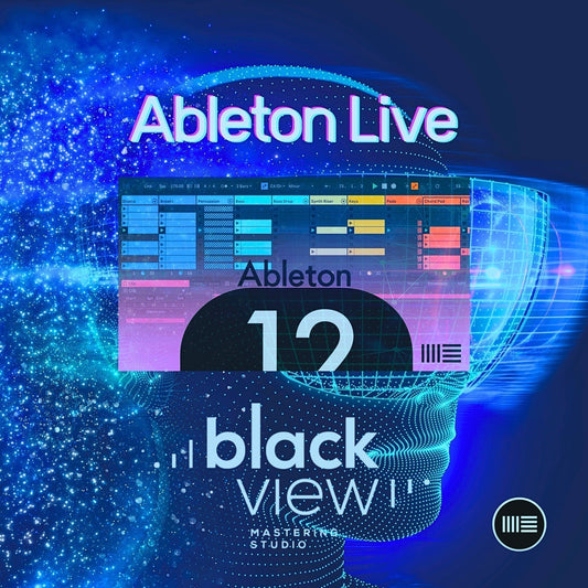 Ableton 12 Mastering–File Delivery (.als & stems) | Black View Studio