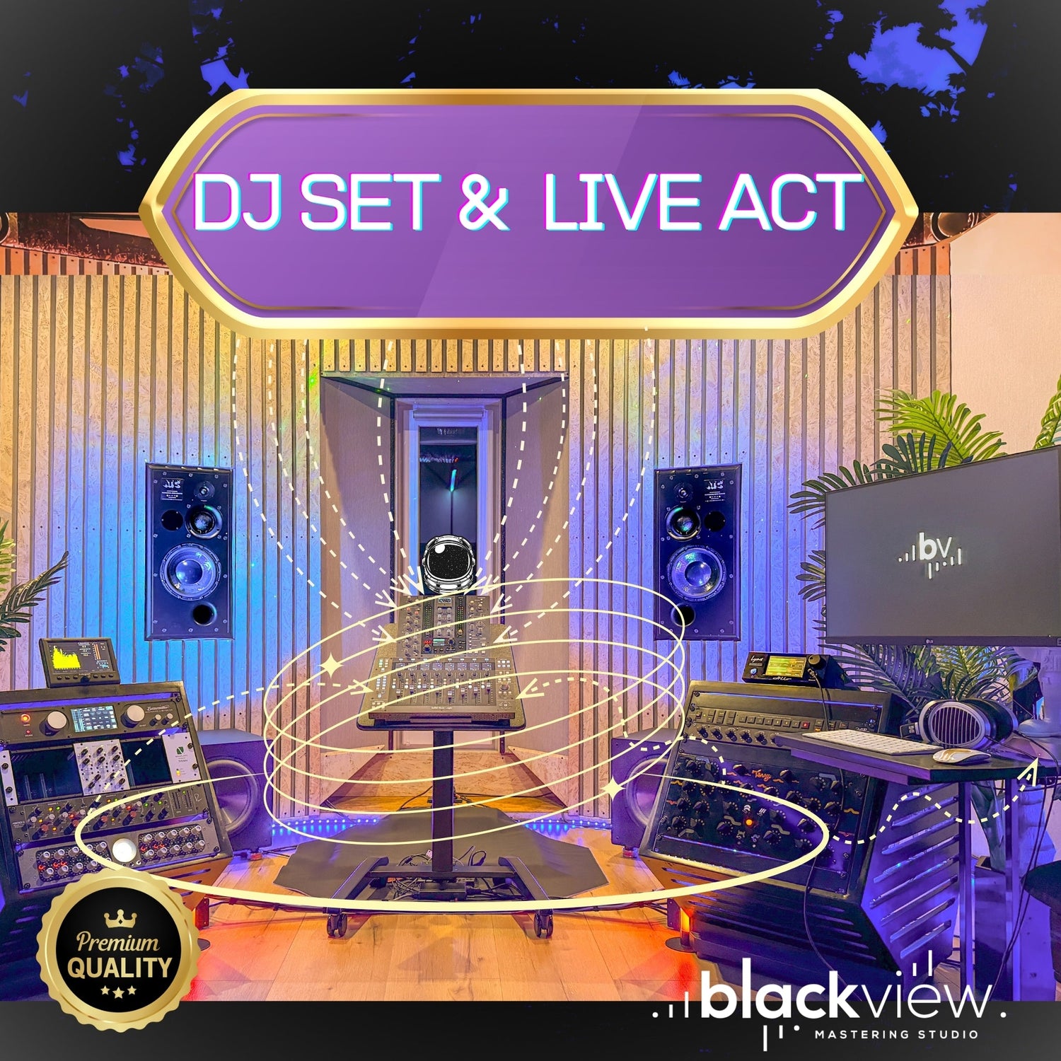 DJ set & live act mastering — club-ready translation for DJ stores and streaming (Beatport)