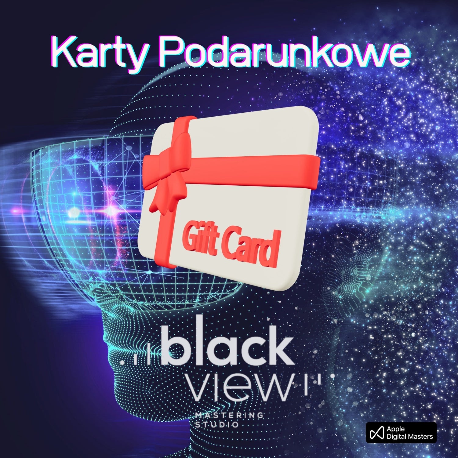 Gift cards — mastering, stem mastering, and mix & master services at Black View Studio®