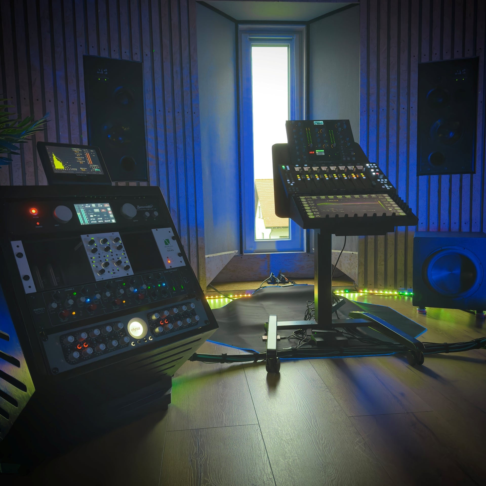 Ableton Live In-Session Mastering at Black View Studio – real-time processing chain