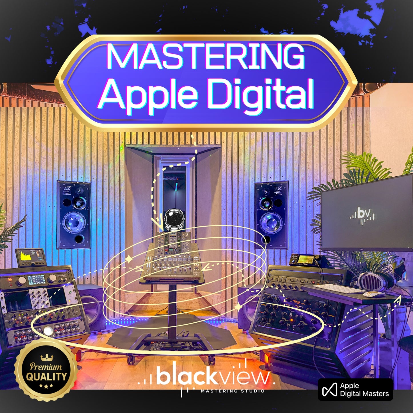 Apple Digital Masters — release-ready sound for streaming platforms (Bandcamp, SoundCloud)