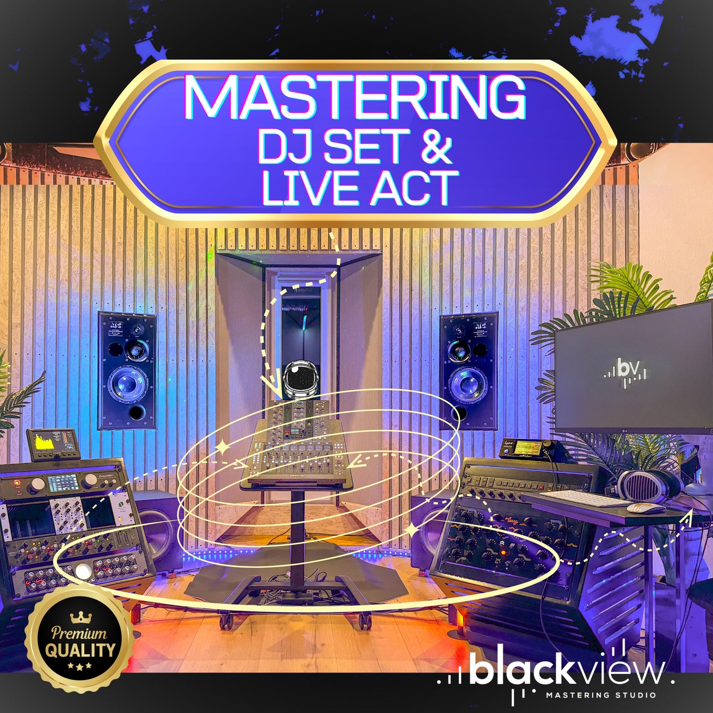 DJ Set / Live Act Mastering — club-ready translation (Beatport, SoundCloud)