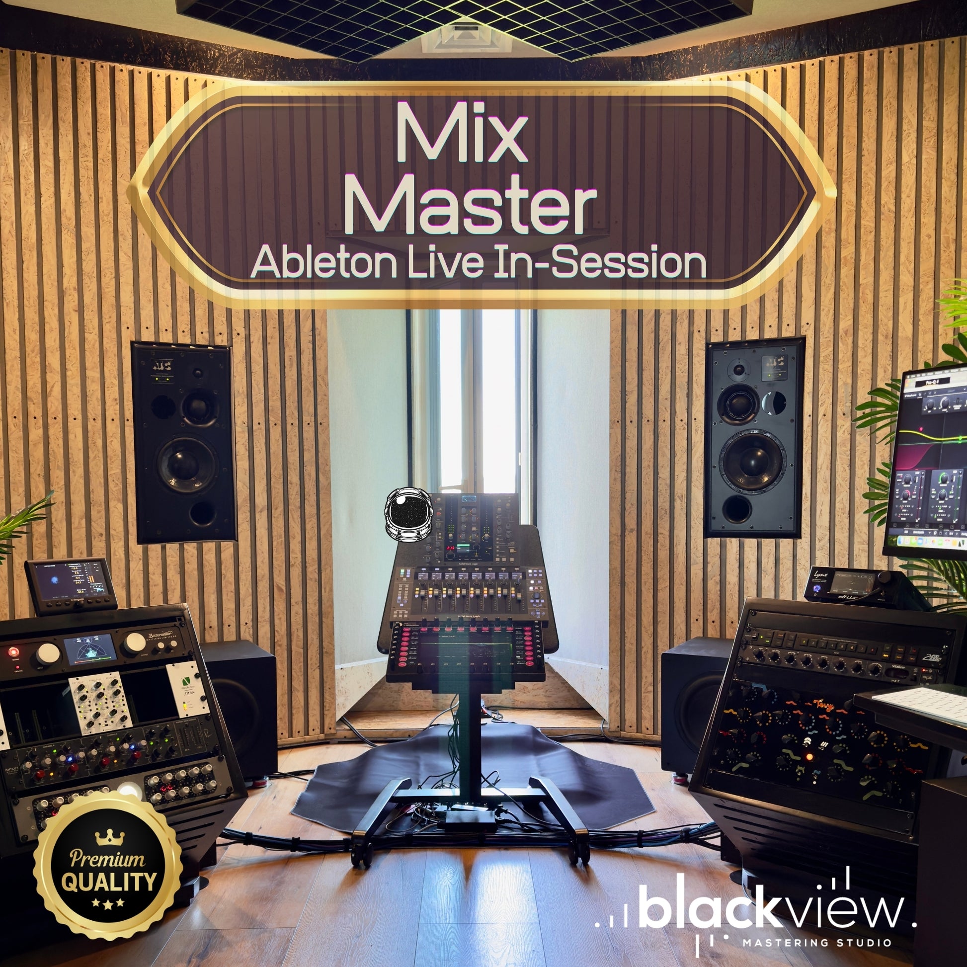 Mix & Master Ableton at Black View Studio – full mix and mastering in session