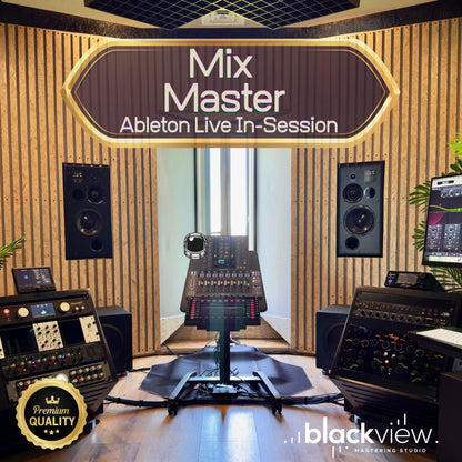 Mix & Master Ableton at Black View Studio – full mix and mastering in session