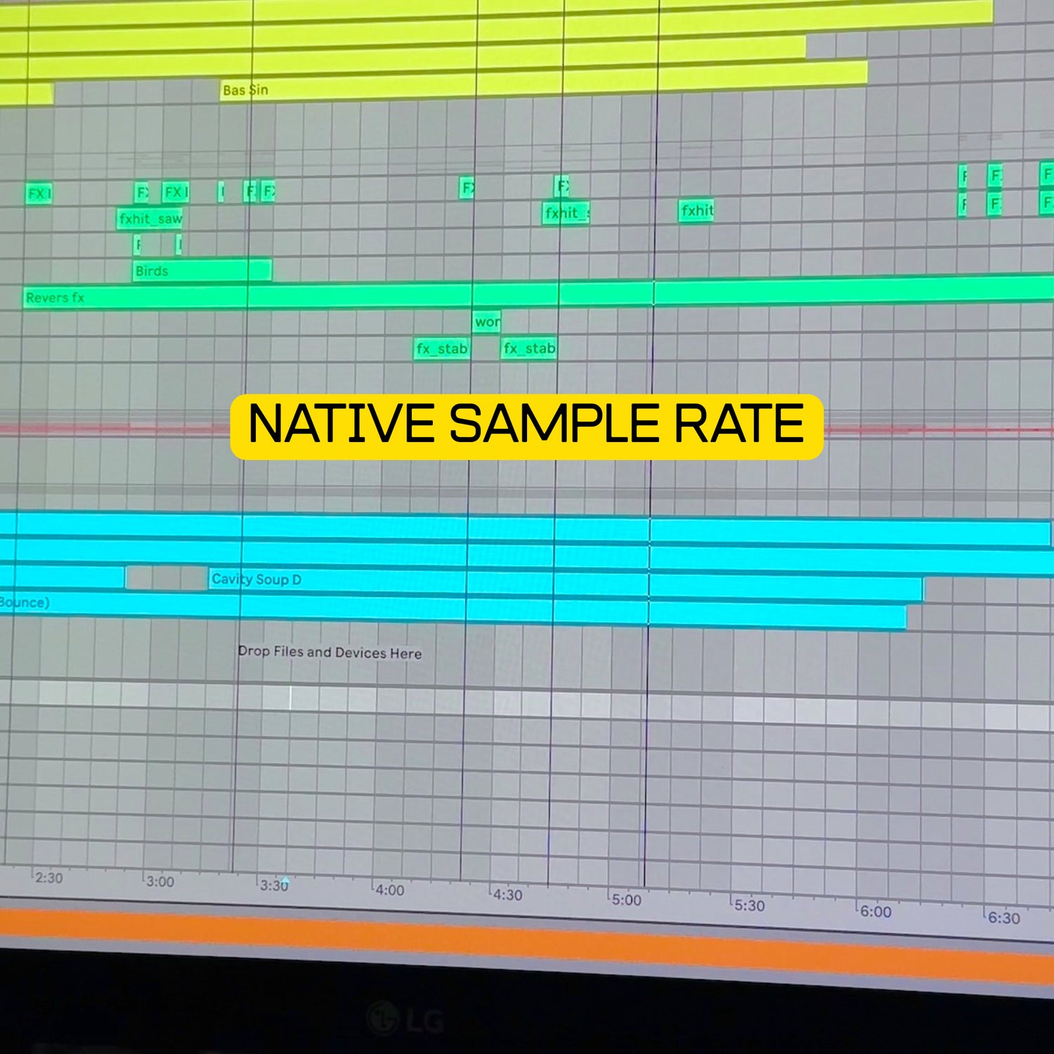 Export at the native sample rate before mastering to avoid unnecessary sample rate conversion and preserve the original project quality.