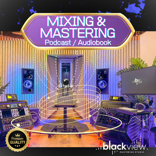 Podcast / Audiobook Mixing & Mastering — clear voice, consistent loudness