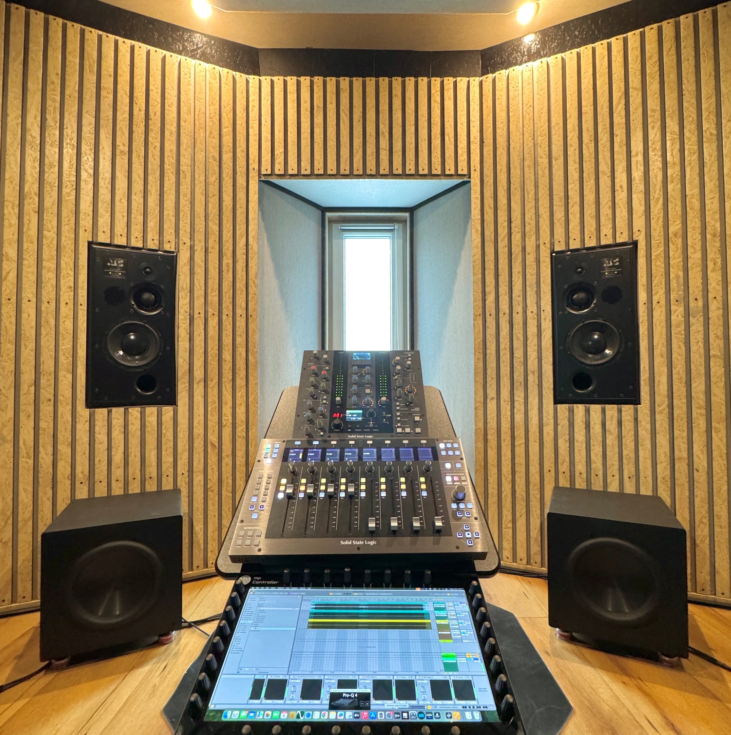 digital audio mastering processing for a release-ready track